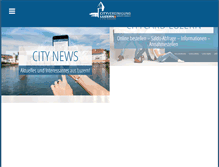 Tablet Screenshot of city-luzern.ch